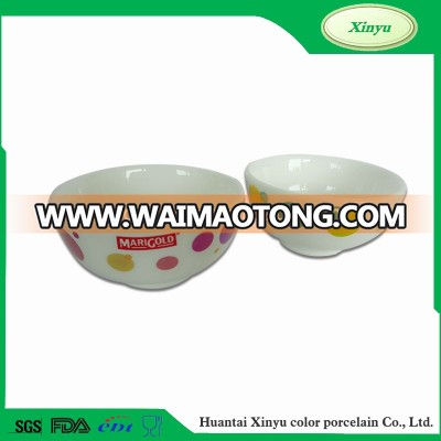 Make to Order ceramic soup noodle bowl with lid